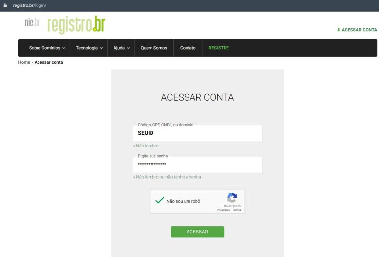 Como transferir o seu domínio no registro br Hospeda Meu Site